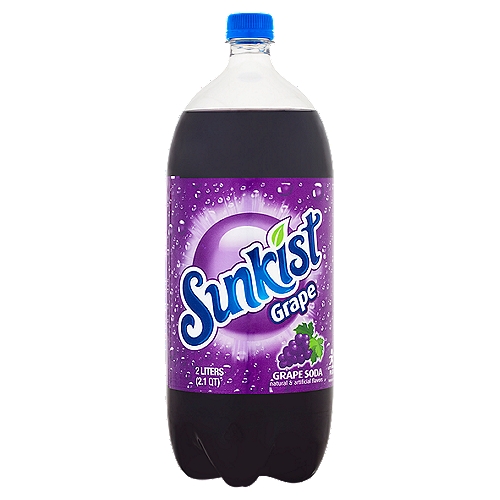 Sunkist Grape Soda, 2 liters