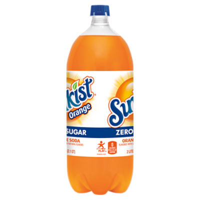 Sunkist Zero Sugar Orange Soda 12 Fl Oz 24 Cans 47 Off 2434