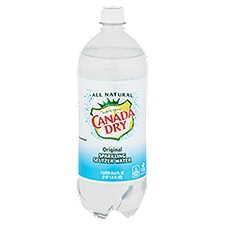 Canada Dry Original Sparkling Seltzer Water - 1 Liter Bottle, 33.81 fl oz