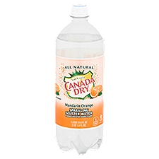 Canada Dry Mandarin Orange Sparkling Seltzer Water - 1 Liter, 33.81 fl oz