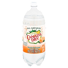 Canada Dry Mandarin Orange Sparkling Seltzer Water - 2 Liter, 67.6 fl oz
