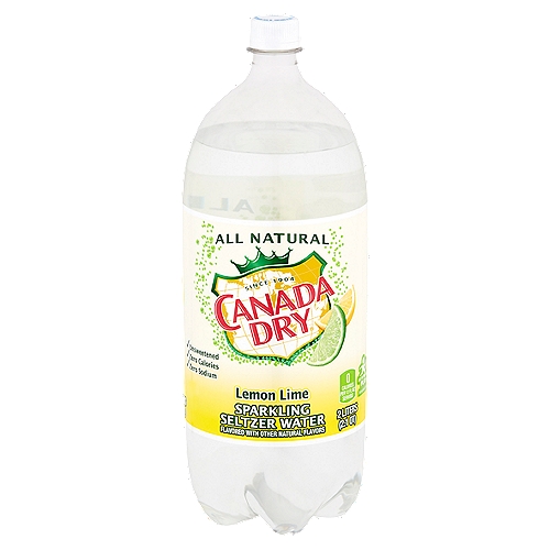 Canada Dry Lemon Lime Sparkling Seltzer Water - 2 Liter, 67.6 fl oz