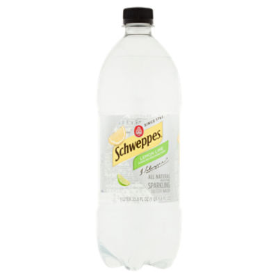 Schweppes Lemon Lime Sparkling Seltzer 1