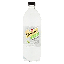 Schweppes Lemon Lime, Sparkling Seltzer Water, 33.81 Fluid ounce