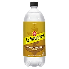 Schweppes Tonic Water - 1 Liter Bottle, 1 Each