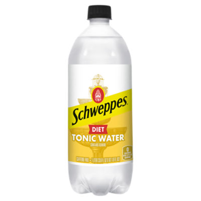 Diet Schweppes Tonic Water, 1 L bottle