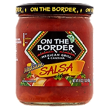On The Border Mexican Grill & Cantina Medium Salsa, 16 oz, 16 Ounce