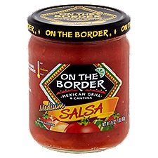 On The Border Mexican Grill & Cantina Medium, Salsa, 16 Ounce