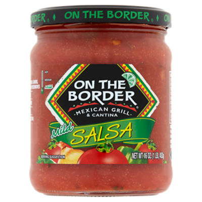 On The Border Mexican Grill & Cantina Mild Salsa Dip, 16 oz ShopRite