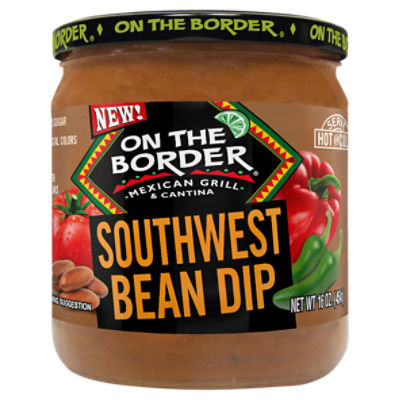 On The Border Mexican Grill & Cantina Southwest Bean Dip, 16 oz