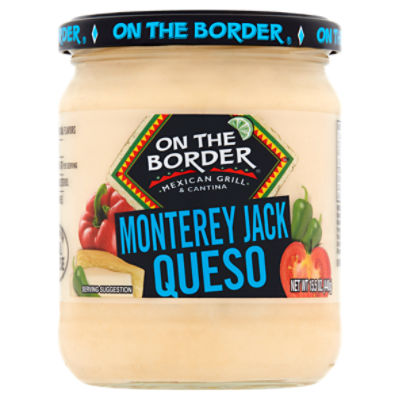 On The Border Mexican Grill & Cantina Monterey Jack Queso Dip, 15.5 oz