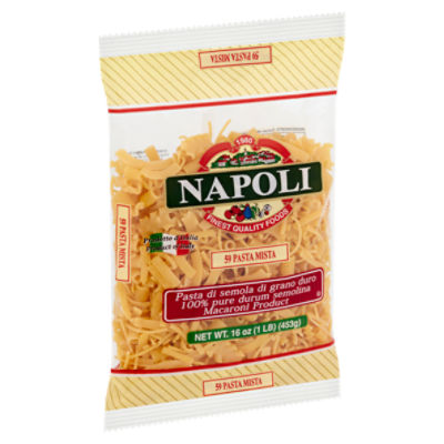 Napoli 59 Pasta Mista Macaroni Product, 16 oz