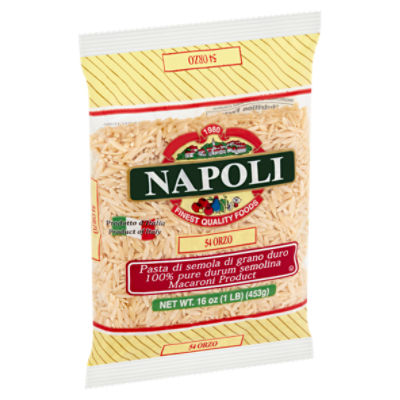 Napoli 54 Orzo Macaroni Product, 16 oz