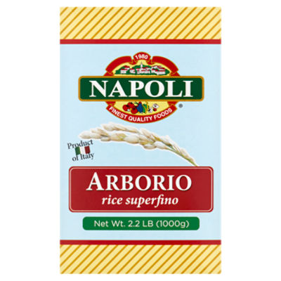 Napoli Superfino Arborio Rice, 2.2 lb