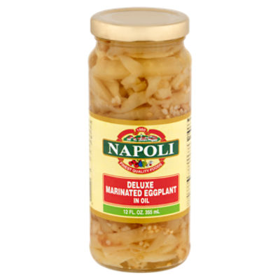 Napoli Deluxe Marinated Eggplant in Oil, 12 fl oz