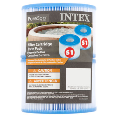 Intex PureSpa Filter Cartridge Twin Pack
