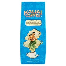 Kauai Coffee Vanilla Macadamia Nut Ground Coffee, 10 oz