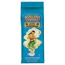 KAUAI COFFEE Dark Roast Whole Bean Coffee, 10 oz