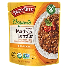 Tasty Bite Original Organic Mild Indian Madras Lentils, 10 oz