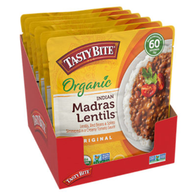 Tasty bite organic madras lentils 10 ounce pack of 6 42 off