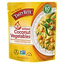 Tasty Bite Hot & Spicy Indian Coconut Vegetables, 10 oz
