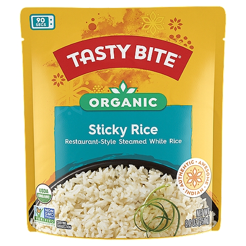 Tasty Bite Organic Sticky Rice, 8.8 oz