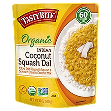 Tasty Bite Organic Mild Indian Coconut Squash Dal, 10 oz