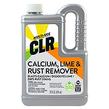 CLR Calcium Lime & Rust Remover - Enhanced Formula, 28 Fluid ounce