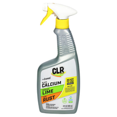 CLR Brands The Original Blasts Calcium Dissolves Lime Zaps Rust Remover, 22 fl oz