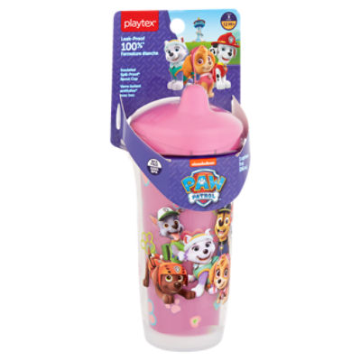 Playtex Paw Patrol 9 oz Insulated Spill-Proof Spout Cup, Stage 3, 12 M+, 1 Each