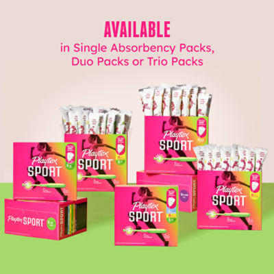  Playtex Sport Tampons, Super Absorbency, Fragrance