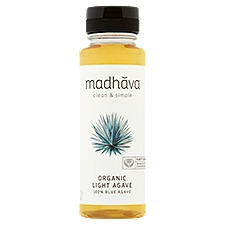 Madhăva Organic Light, Agave, 11.75 Fluid ounce