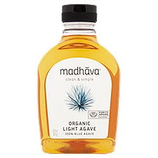 Madhava Nectar - Organic Light Agave, 23.5 Ounce