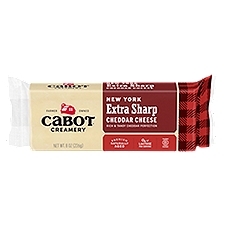 Cabot New York Extra Sharp Cheddar, Cheese, 8 Ounce