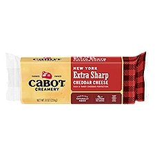 Cabot Creamery New York Extra Sharp Cheddar Cheese, 8 oz