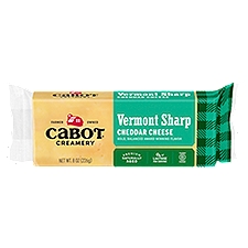 Cabot Creamery Vermont Sharp Cheddar Cheese, 8 oz