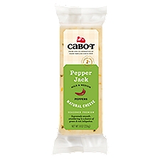 Cabot Pepper Jack Cheese, 8 oz