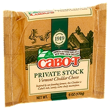 Cabot Private Stock Vermont Cheddar Cheese, 6 oz
