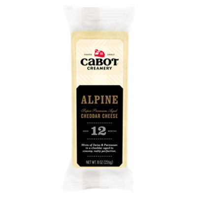 Cabot Creamery Alpine Cheddar Cheese, 8 oz