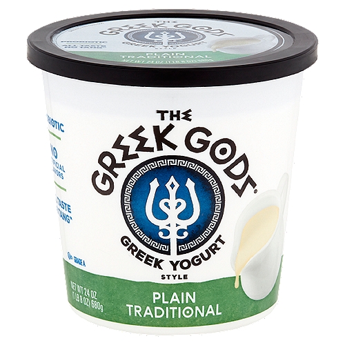 The Greek Gods Plain Traditional Greek Yogurt Style, 24 oz