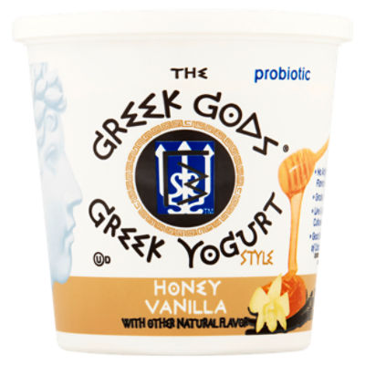 The Greek Gods Honey Vanilla Greek Yogurt Style, 24 oz