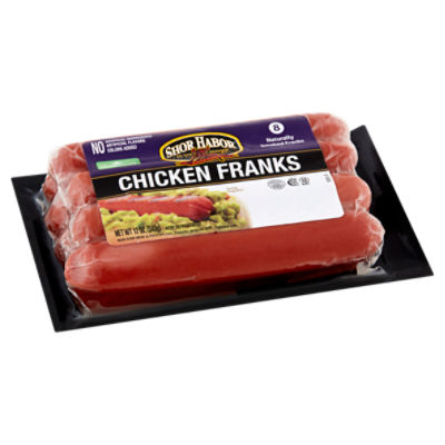 Shor Habor Chicken Franks, 12 oz