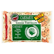 Caesar's Pre-Cooked Tri Color Cheese Tortellini, 48 oz