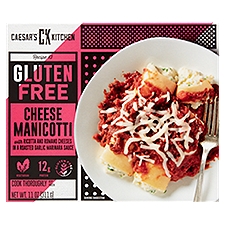 Caesar's Kitchen Recipe 13 Gluten Free, Cheese Manicotti, 11 Ounce