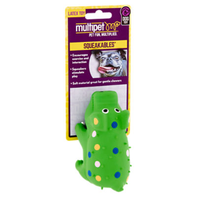 Multipet Squeakables Latex Dog Toy 