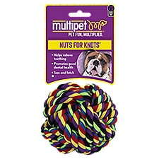 Multipet Nuts for Knots Dog Toy