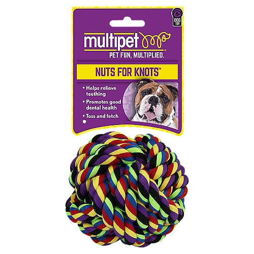 Multipet Nuts for Knots Dog Toy