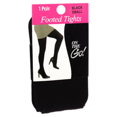 On The Go Women's Blackout Footed Tights