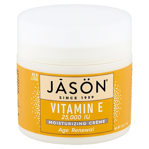 Jāsön Vitamin E Age Renewal Moisturizing Crème, 4 oz