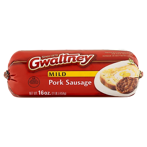 Gwaltney Mild Pork Sausage, 16 oz